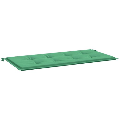  Jastuk za vrtnu klupu zeleni 100 x 50 x 3 cm od tkanine Oxford Slike
