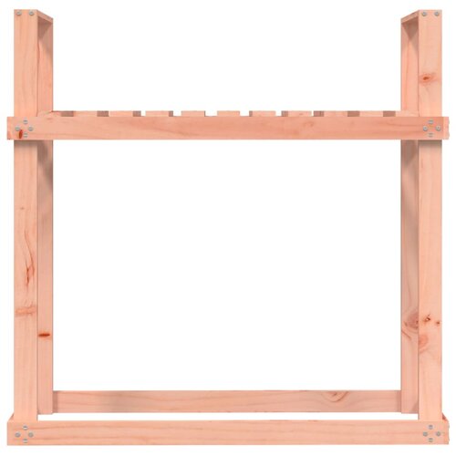 VidaXL Stalak za drva za ogrjev 110 x 35 x 108 5 od masivne duglazije Slike