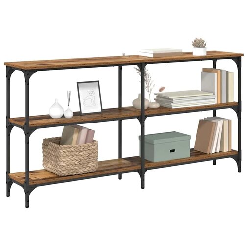  Konzolna stolica Staro drvo 150 x 29 x 75 cm - Staro drvo 150 cm Slike