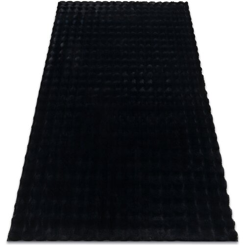 RugsX Preproge Preproga BUBBLE črna 25 IMITACIJA ZAJČJEGA KRZNA 140x190 cm Črna Cene