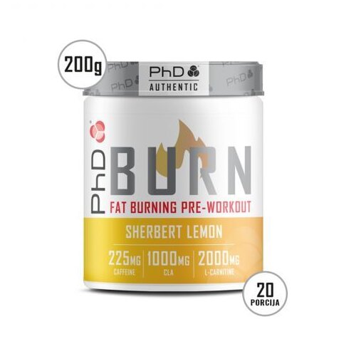 PhD Nutrition pre-wkt burn, 200gr Slike