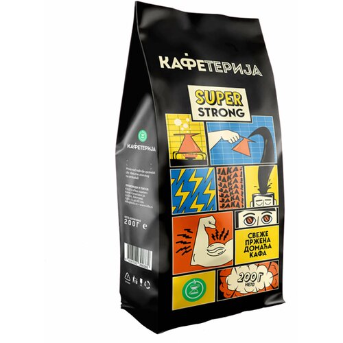 KILO Coffee Roasters kafeterija domaća kafa ‚‚Strong‚‚ 200g mlevena Cene