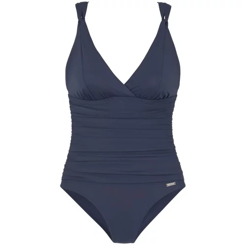 Lascana Jednodijelni kupaći kostim 'Laura' tamno plava