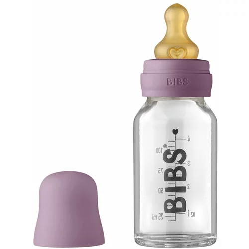 Bibs Baby Glass Bottle 110 ml bočica za bebe Mauve 110 ml