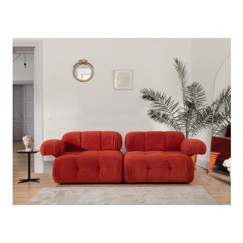 Atelier Del Sofa L1 1R Doblo Sofa, 2 Sedi&amp;scaron;ta, Narandžasta Slike