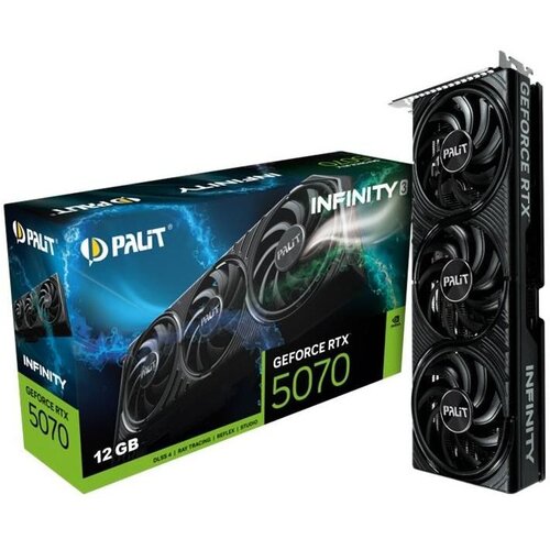 Palit VGA 5070 Infinity 3 12GB 12GB GDDR7, 192-bit, 3x DP, 1x HDMI Cijene