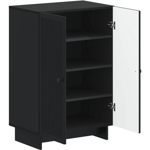  Ormar za cipele EDE 59 5 x 39 5 x 90 cm Konstruirano drvo Crna - Crna Cijene