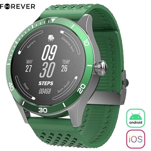 Forever pametni sat AMOLED ICON v2 AW-110 zelena Cene