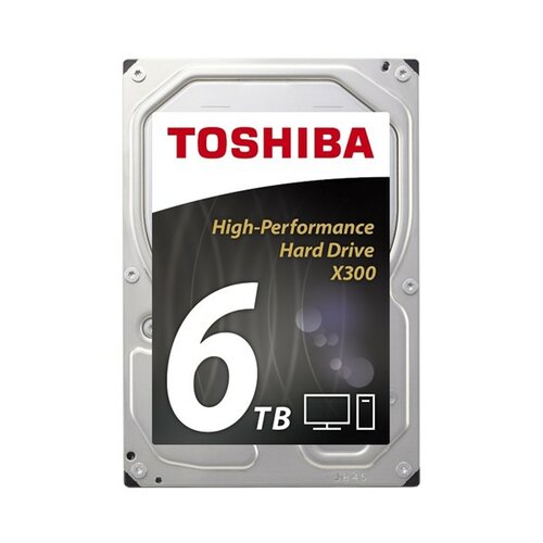 Toshiba 6TB HDWE160UZSVA, X300 series, 128MB, 7200 rpm, SATA 3 hard disk Slike