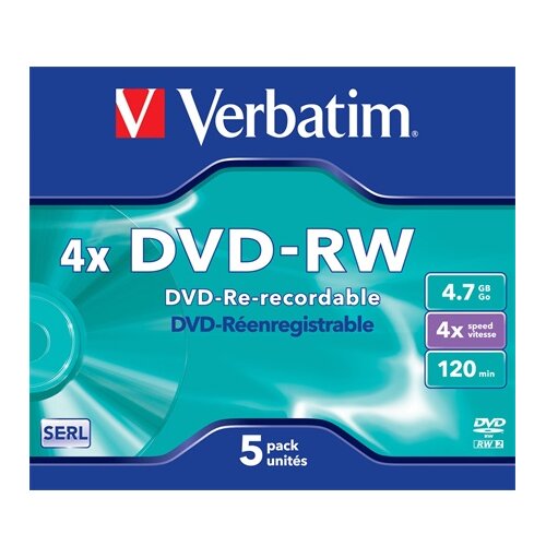 Verbatim DVD-RW Matt Silver 4x 4,7 GB 1 kom Cijene