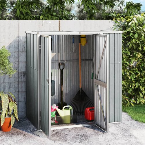 Furnova Vrtna lopa za orodje siva 161x89x161 cm pocinkano jeklo, (21912650) Slike