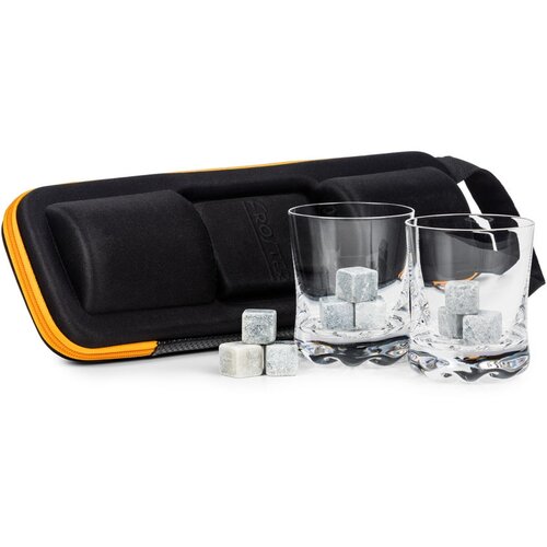  Komplet za viski – 2 kristalna kozarca & hladilni kamni - Froster - Fantovščina - Novo leto - Poroka Cene