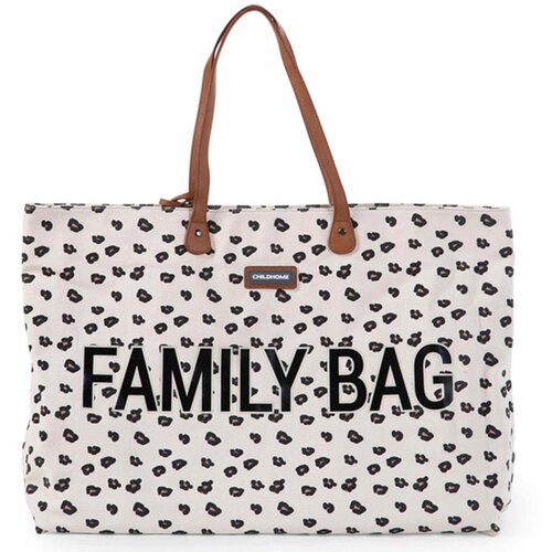Childhome Family Bag Canvas Leopard putna torbica 55 x 40 x 18 cm 1 kom Slike