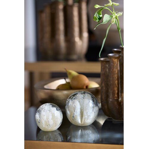 Light &amp;amp; Living Steklen obtežilnik za papir (vi&amp;scaron;ina 8 cm) Coral &amp;ndash; Slike