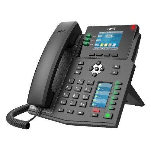 Fanvil X4U IP phone Black 12 lines LCD Wi-Fi Slike