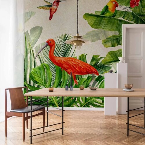  Foto tapeta - Exotic Birds - Third Variant 150x105 Cene