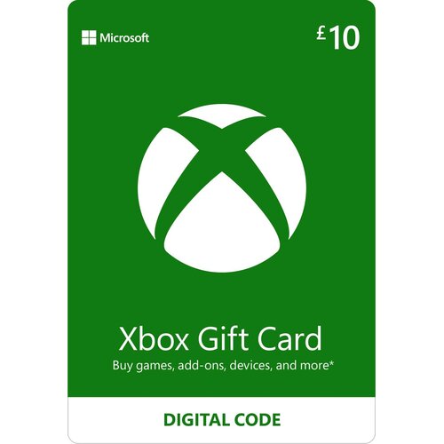 Microsoft darilna kartica za 10 GBP za Xbox in računalnik Cene