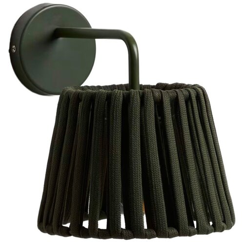 Kave Home LED zidna vanjska svjetiljka sa solarnim panel (visina 23 cm) Aldet &amp;ndash; Slike