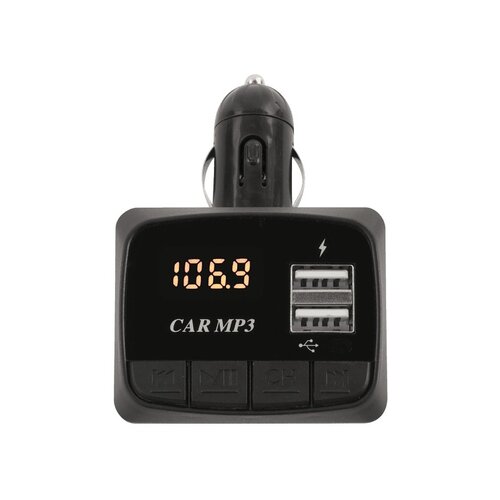 Sal FM predajnik 2u1, USB punjač 1A, crni Slike