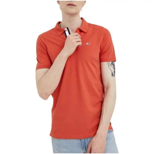 Tommy Hilfiger Majice s kratkimi rokavi - Rdeča