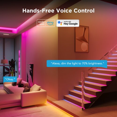 GOVEE RGBIC LED svetlobni trak S 5M Slike