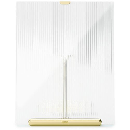 Umbra Steklen stoječ okvir v zlati barvi 19x23 cm Flute &amp;ndash; Slike
