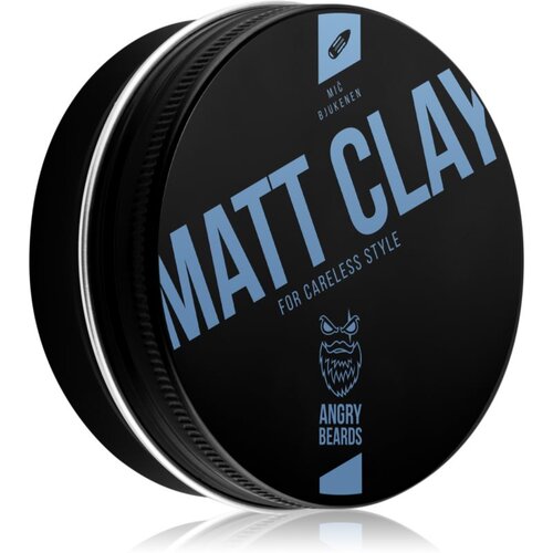 Angry Beards Mitch Buchannon Matt Clay matirajuća glina za oblikovanje kose 120 g Cijene