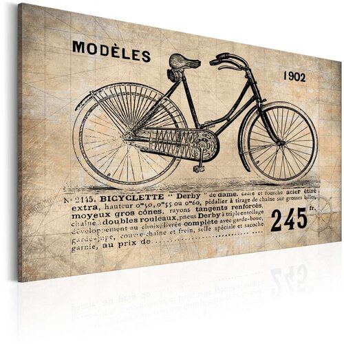  Slika - N° 1245 - Bicyclette 120x80 Cijene