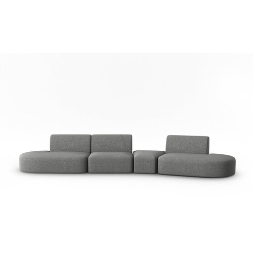 Milo Casa Siva sofa od &amp;scaron;enila s desnim kutom 428 cm Paolo &amp;ndash; Slike