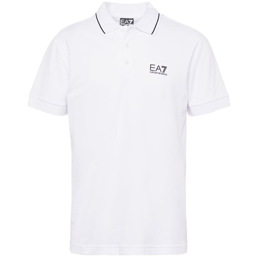 Ea7 Emporio Armani Majica črna / bela Slike