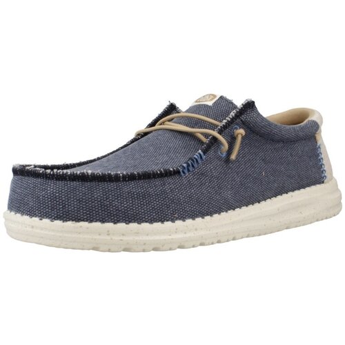 Hey Dude Čevlji Derby WALLY COASTLINE JUTE Modra Cene