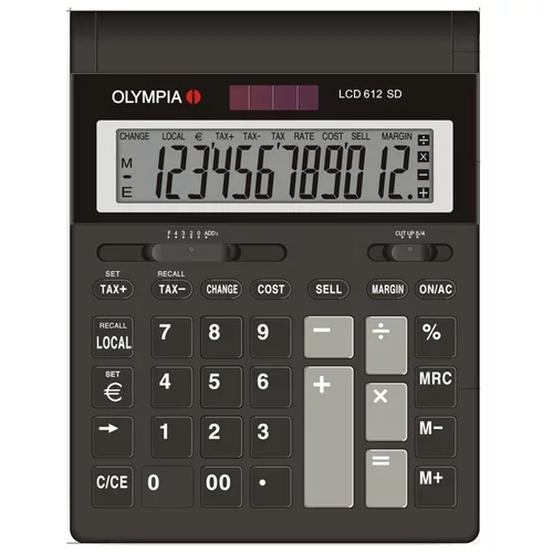 Olympia Kalkulator LCD-612 SD