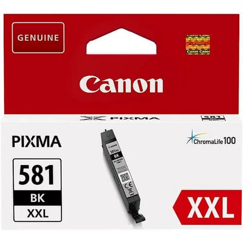  kartuša Canon CLI-581BK XXL črna/black - original