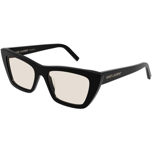 Saint Laurent SL276MICA 038 M (53) Črna/Rumena Slike