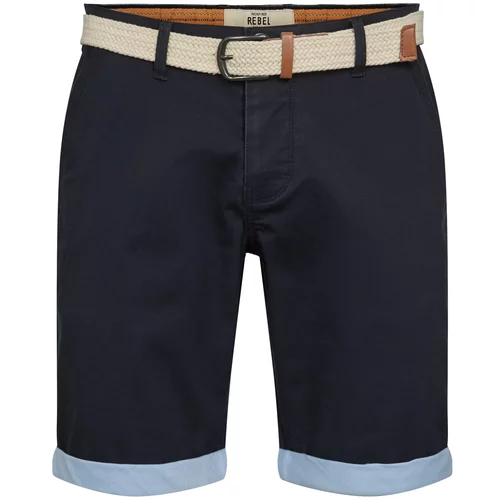 Redefined Rebel Chino hlače 'Myles' mornarsko plava