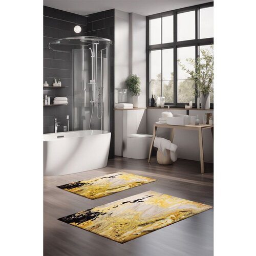  CT-5041 multicolor bathmat set (2 pieces) Cene