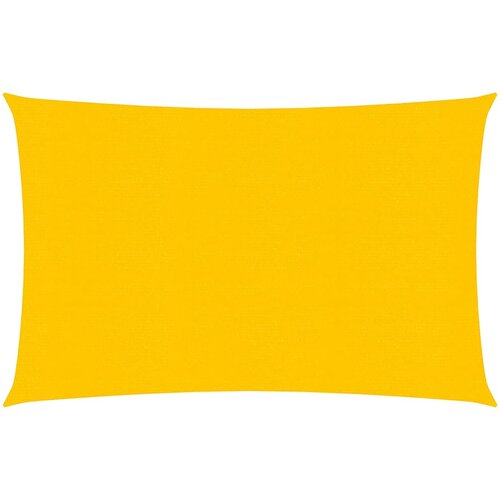 vidaXL Senčno jadro 160 g/m² rumeno 3x4,5 m HDPE Cene