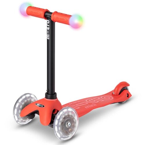  otro&amp;scaron;ki poganjalec in skiro mini2grow deluxe magic led red Slike