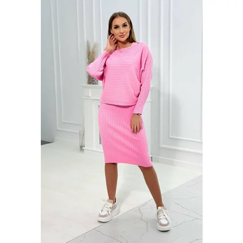 Kesi Sweater set blouse + dress light pink