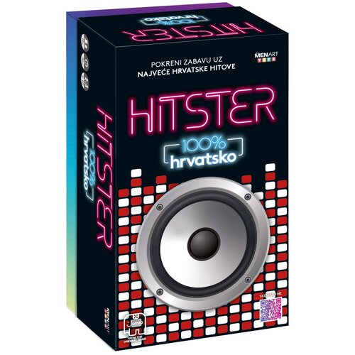 Menart dru&amp;scaron;tvena igra HITSTER 100% hrvatsko Slike