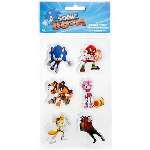 Kamparo Sonic Boom 6pcs eraser pack Slike