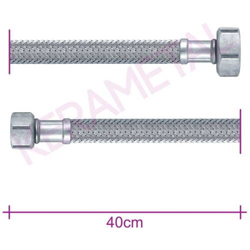 Remer brinoks FX 1/2 3/8 FF x 40 inox Slike