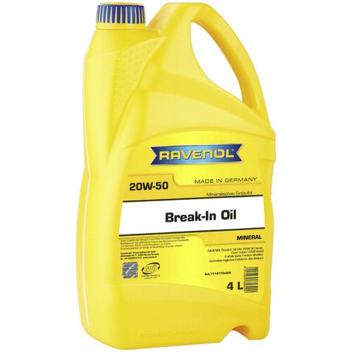 RAVENOL Ulje za probni rad Break-In Oil, 20W-50, 4L Cene