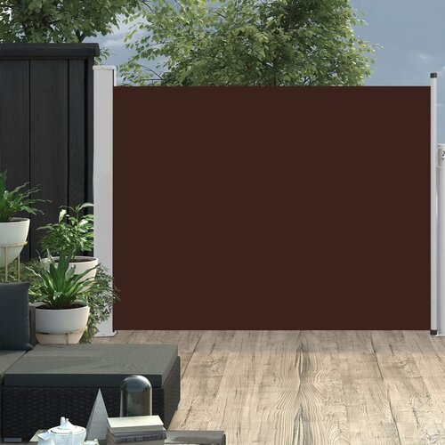 Uvlačiva bočna tenda za terasu 140 x 500 cm smeđa Cijene