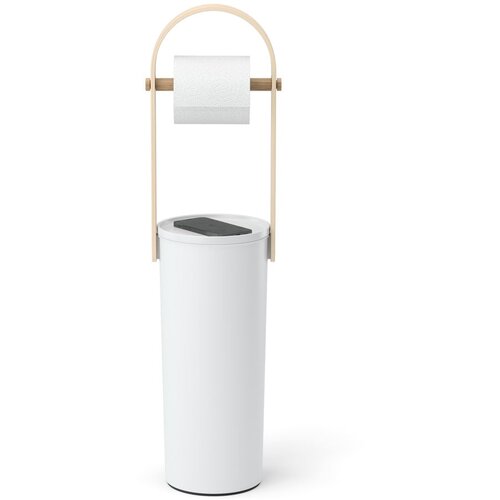 Umbra Bijeli plastičan držač za WC papir Bellwood – Cijene
