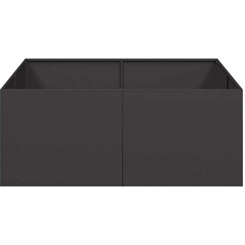  Sadilica crna 100x100x40 cm od čelika Slike