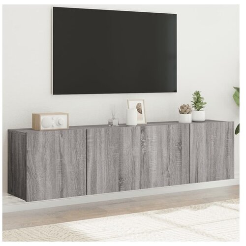 vidaXL Stenske TV omarice 2 kosa siva sonoma 80x30x41 cm Cene