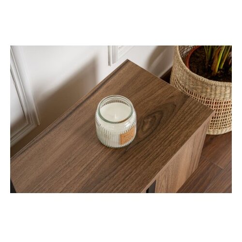 Hanah home TV omarica v orehovem dekorju v temni naravni barvi 180x50x29,5 cm Serenity &amp;ndash; Slike