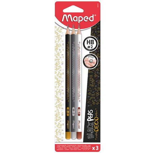 Maped grafitna olovka deco bez gumice 1/3 Cene