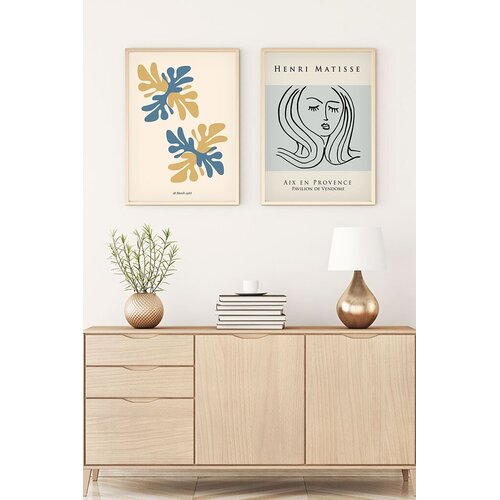 WALLXPERT Uramljena slika Huhu174, 35x50 cm, 2 dijela Cijene